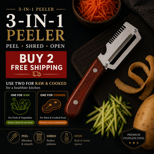 Multifunctional Vegetable Peeler