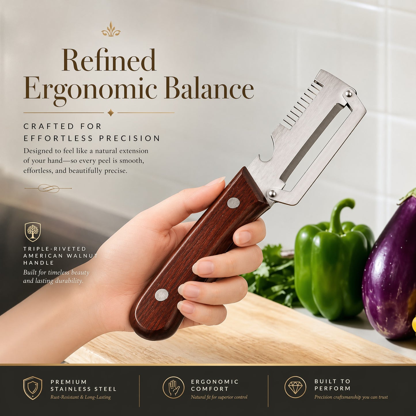 Multifunctional Vegetable Peeler